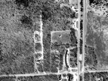 M-37 Drive-In Theatre - Aerial - Photo From Terraserver (newer photo)